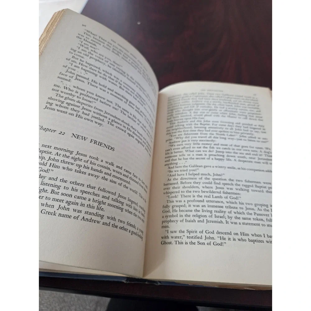 The Greatest Story Ever Told by Fulton Oursler Vintage Hardcover 1949